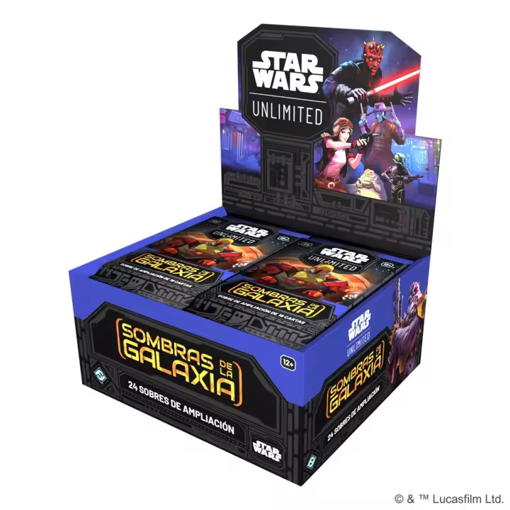 Star Wars Unlimited: Sombras de la Galaxia - Sobre de 16 Cartas en Español - 1