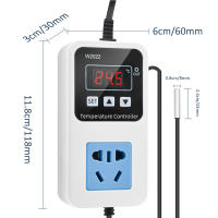 Controlador De Temperatura Y Humedad Digital XK-W2001 W2022 Enchufe Thermostat Regulador Inteligente Para El Hogar AC110-220V - details 6