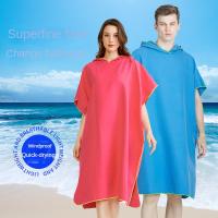 Bata De Baño Con Capucha Absorbente Y Secado Rápido Toalla De Natación Y Fitness Bata De Baño Super Absorbente Para El Agua - details 0