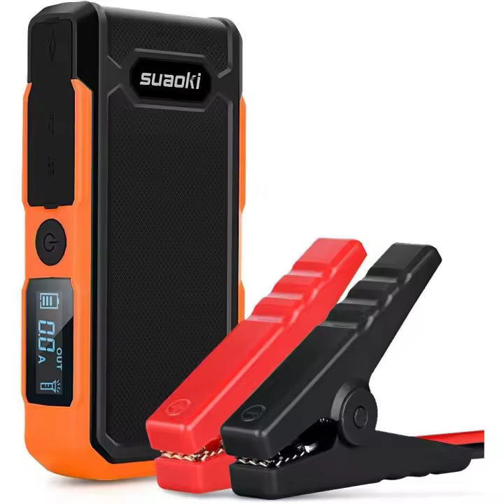 SUAOKI U10 800A Peak 20000mAh Arrancador portátil de coche (hasta 6.0L de gasolina o motores diesel de 5.0L) Auto Battery Booster Power Pack Cargador de teléfono con puertos de carga inteligentes - 1