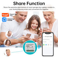 Controlador De Puerta De Garaje Inteligente Tuya Zigbee/WiFi Con Control Remoto Por Voz Compatible Con Alexa Y Google Home Assistant - details 6