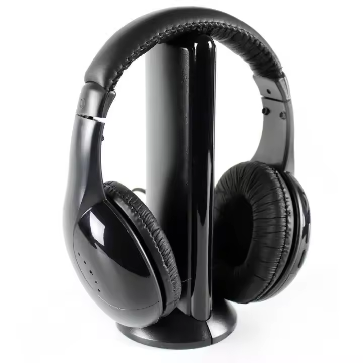 Cascos Inalámbricos Euroxanty con Soporte y Radio Integrada | Cómodo Diseño | Conexión Inalámbrica | Función de Chat - 1