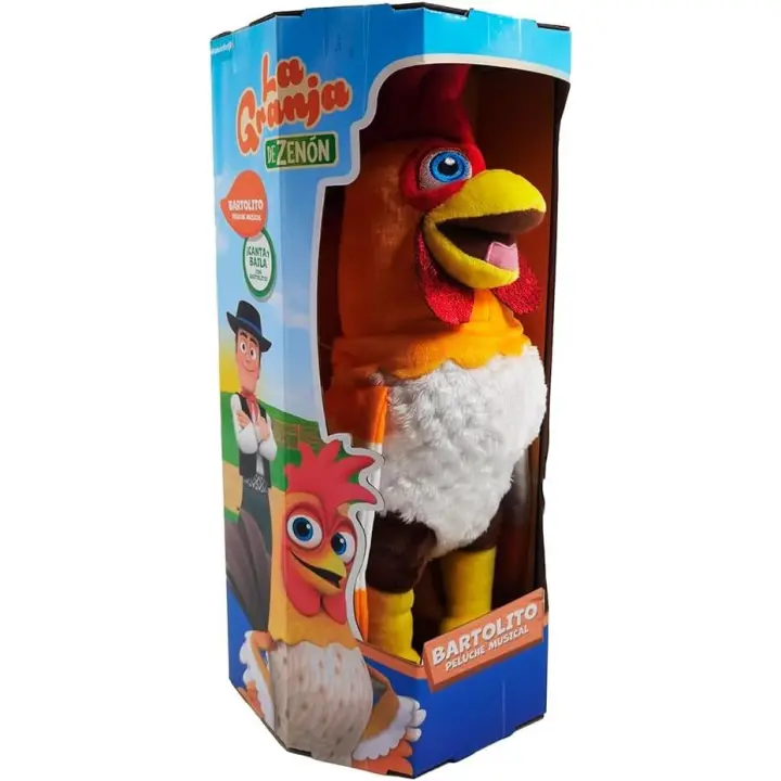 Bandai - La Granja De Zenón: Peluche Musical Bartolito - 1