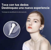Auriculares Bluetooth, Auriculares Bluetooth con Control Táctil, Auriculares Inalámbricos Deportivos con Carga Rápida USB-C, Auriculares Inalámbricos Estéreo con Micrófono para iOS Android Smartphone PC, IPX5 Impermeables - details 3