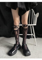 Calcetines Largos De Pies Descalzos Para Mujer Estilo Lolita Japonés Calcetines De Rodilla JK Con Tirantes Y Encaje Suave Y Transpirable Para Otoño E Invierno - details 10