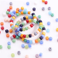 60Pcs Lote De Cuentas De Vidrio Cristal 6x8mm Cilíndricas Para Accesorios De Joyería DIY Colgantes Pulseras Suministros De Manualidades - details 3