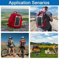 Panel Solar Portátil Sunpower 35W Con USB Cargador Estable Para Power Bank Teléfono Camping Al Aire Libre Hogar RV Regalo - details 10
