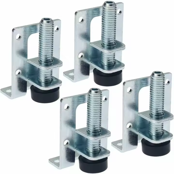 Niveladores de muebles ajustables de 4 piezas, patas de nivelación resistentes, patas de nivelación de muebles, patas de muebles ajustables, patas de muebles, para mesas, estantes, armarios, banco de - 1