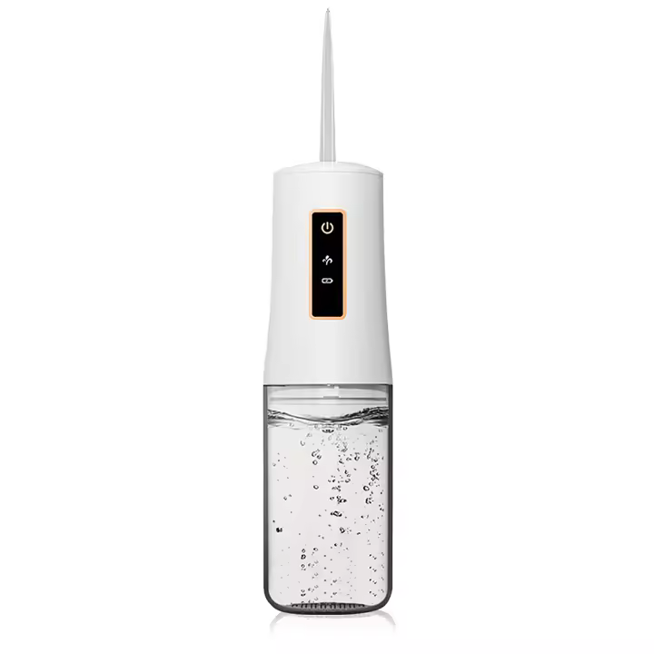 DAM. Irrigador bucal limpieza y belleza integral de tus dientes. Tecnología de pulsión alta frecuancia.Con 3 cabezales. 6x6x21cm. - 1