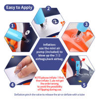 Flotador Inflable Para Bebés Swimbobo Juguetes De Agua Entrenador De Natación Para Niños Y Niñas PVC Flotadores Para Piscina Ideal Para El Verano - details 9
