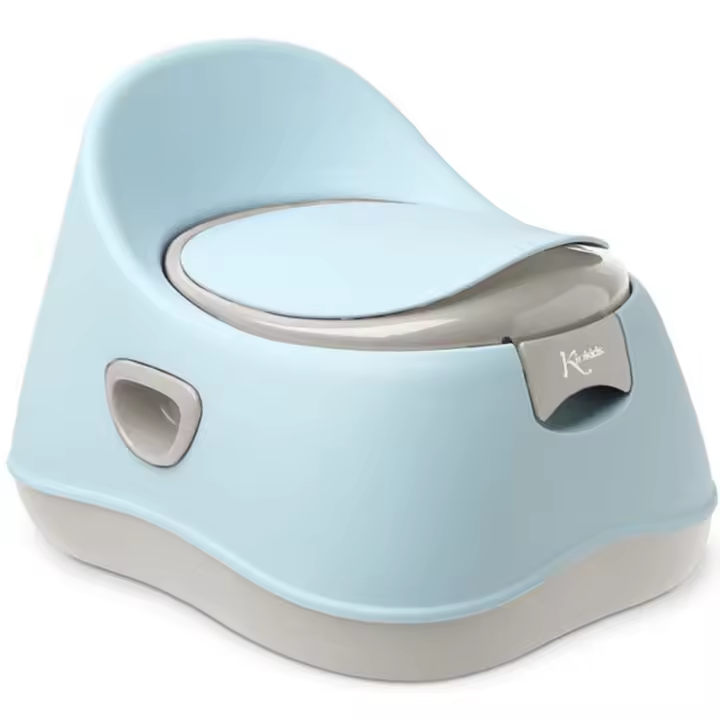 Kiokids Orinal para Bebe Desmontable con Tapa con Asas Respaldo y Antideslizante Rosa - 1