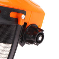 Casco De Seguridad Para Jardín Con Máscara Protectora De Red Completa Para Trimmer De Grama Protección Forestal Y Madera - details 10
