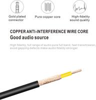 TEMCO Cable Videocamara Mini Jack 3.5mm a 3 RCA AV, 1.5m, Cable de Video con Conector macho 3.5mm RCA y Audio Video, Cable Aux Auxiliar 4 polos a RCA 3 Colores, amarillo, blanco y rojo, Clavija Bañado en Oro, Cable AVM Convertidor DV 150cm - details 5