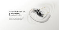 Xiaomi OpenWear Stereo, Sistema estéreo OpenWear, Gran duración de la batería de hasta 38,5h, Doble micrófono con reducción de ruido - details 11