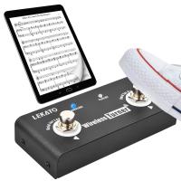 Pedal De Tuner Externo Inalámbrico Lekato Para Guitarra Looper Smartphones Y Tabletas Control De Página Efecto Pedal De Guitarra - details 0