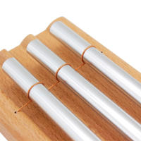 Campana De Meditación Miwayer Con 3 Tonos Instrumento De Percusión Para Yoga Y Hechizos Recordatorio De Energías Sanadoras - details 7