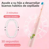Cepillo De Dientes Eléctrico Inteligente Para Niños Con 4 Cabezas De Limpieza Rotativa Suave 3 Modos De Limpieza Tiempo De Cepillado - details 3