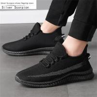 Nuevos Zapatos Deportivos Transpirables Para Hombres Verano Casual Zapatillas Con Suela De Malla Tamaño Verdadero Para Adultos - details 3
