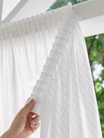 Cortinas Con Cremallera No Perforada Para Fachadas Fáciles De Instalar Adecuadas Para Dormitorios Cocinas Salones - details 5