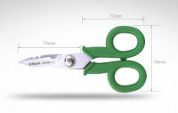 Tijeras De Acero Inoxidable De 5.5 Pulgadas Para Eléctricos Herramientas De Desenrollado De Cables Herramientas De Cortar Para El Hogar - details 0