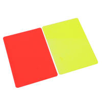 Tarjeta Roja Y Amarilla De Fútbol PVC Textura Clásica Detallada Para Entrenamientos Y Partidos De Fútbol Suministros De Arbitraje - details 3