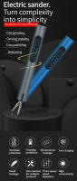 Mini Grabadora Eléctrica Sin Cable 4.2V 5000-10000-18000r Herramienta Rotativa Para Joyería Y Metal Tratamiento De Superficie - details 21