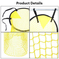 Red De Obra De Fútbol Plegable Para Practica De Tiros Al Arco Equipo De Entrenamiento Al Aire Libre Accesorio Deportivo Para Hombres Y Mujeres - details 5