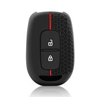 Funda De Llave De Coche De Silicona Para Dacia Duster Renault Scenic Master Dokker Sandero Logan Stepway Lodgy Chaqueta De Llave Con Llavero - details 3