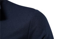 Camisa Polo De Hombre AIOPESON Con Bordado Algodón 35% Estilo Casual Slim Fit Color Sólido Moda Verano Transpirable Con Botones - details 8