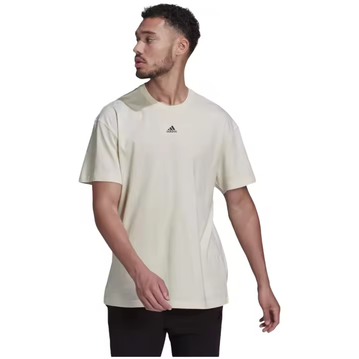 Camiseta de Manga Corta Adidas Essentials Sports para hombre en color blanco - 1
