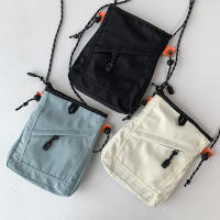 Bolso Bandolera Mini De Nylon Suave Pequeño Monedero Múltiple Con Correa Ajustable De Hombro Bolsa De Mano De Lona Unisex - details 0