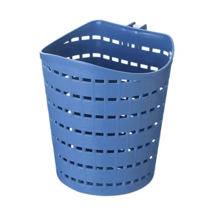 Cesta De Almacenamiento Colgante Para Baño Y Cocina Ecológica De Plástico Cesta De Ducha De Pared Para El Hogar - 1