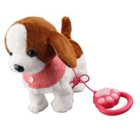 Juguetes Interactivo para Perros, mascota de Plush Electrónica with Correa de Control Remote para niños, color marrón W - details 3