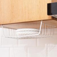 Cesta De Almacenamiento Para Cocina Y Baño Sin Perforar Cesta Colgante De Hierro Para Organizar Espacios Domésticos - details 1