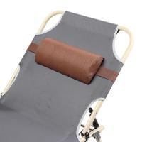 Almohada De Soporte Cervical Para Silla Reclinable Y Playa Almohadilla De Cabeza Plegable Para Jardín Y Silla De Backyard Material De Poliéster 100% Relleno De PE Espuma - details 6