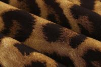 New Fashion Autumn Winter Women's Leopard Print Dress V-Neck High-Waisted Asymmetrical Skirt Casual Ankle-Length Chiffon Dress - details 8