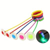 Bola Saltarina Plegable Con Luces Para Niños Y Adultos Juguete Deportivo De Entrenamiento De Habilidades Para Piernas - details 2