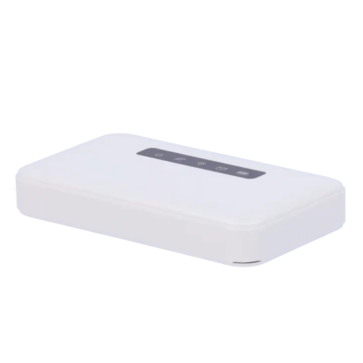 Safire Router 4G Portátil - Conexión RJ45 10/100 o WiFi 802.11 b/g/n - Hasta 32 conexiones WiFi simultáneas - Baterí­a 3.7V 2600 mAh hasta 8h autonomí­a - Ranuras tarjeta micro SIM y micro SD - Leds indicadores de actividad - 1