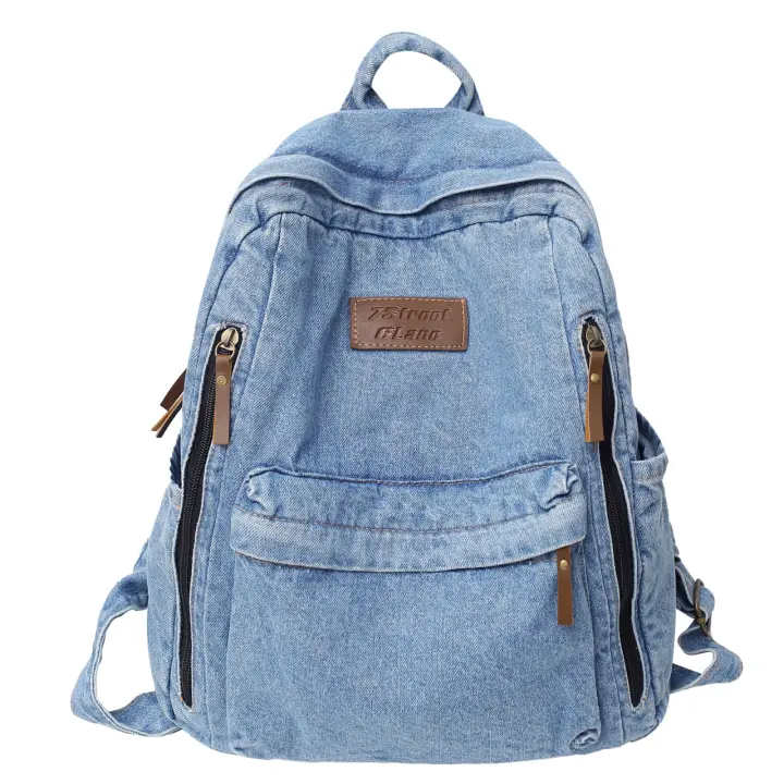 Morral De Gran capacidad con múltiples bolsos, a la moda, para la Escuela, 2023 - 1