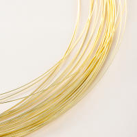 Hilo De Cobre Para Joyería 2M 14K/18K Gold Color Plated Brass Para Embossing DIY Material De Joyería Hecho a Mano - details 10