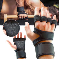 Guantes De Entrenamiento Para Deportes Y Fitness Para Hombres Y Mujeres Protección De Muñeca Y Palma Para Levantamiento De Pesas Y Gimnasio - details 2