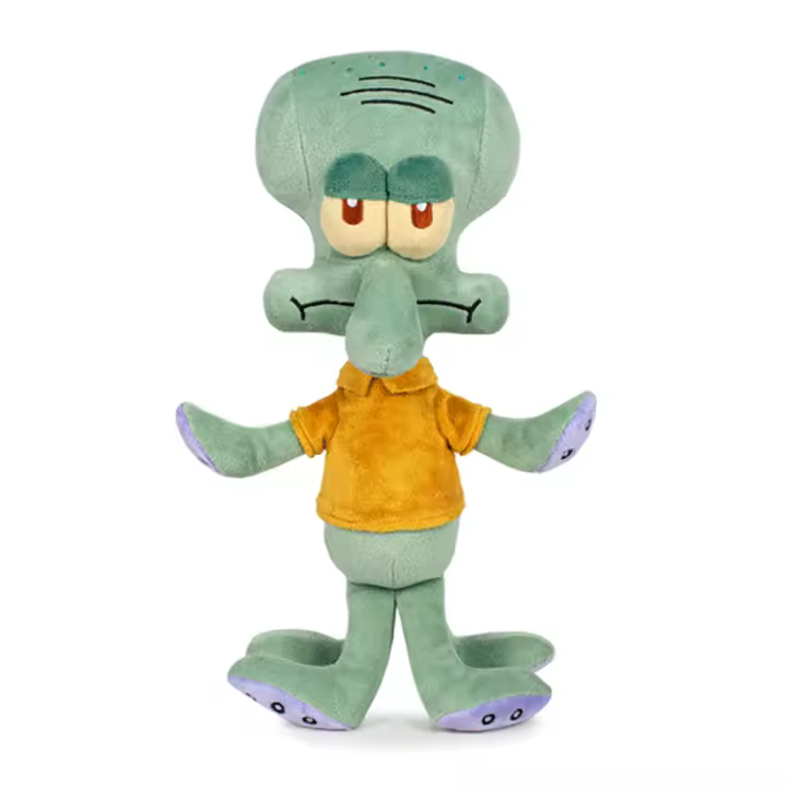 PELUCHE BOB ESPONJA - CALAMARDO 30 CM, 760025633, TIENDA CON LICENCIA OFICIAL - 1
