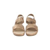 Sandalias planas de Mujer AMARPIES 23587 PLATIN SANDALIA CONFORT DOBLE VELCRO PLATINO 35983 25V - details 4