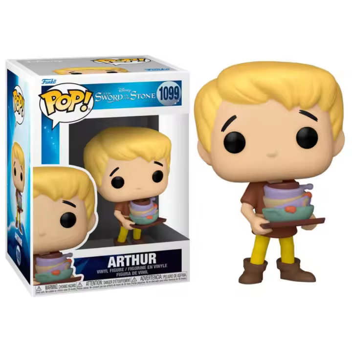 Funko Pop Merlín El Encantador Disney Arturo 1099 - 1