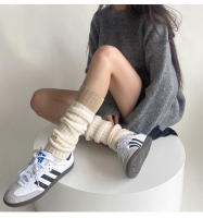 Calentadores De Piernas Lolita Para Mujer Estilo Coreano Otoño Invierno Tejidos a Mano Cubren El Pie Socks JK Y2k Punk Gótico Leggings Boot Cuffs - details 9