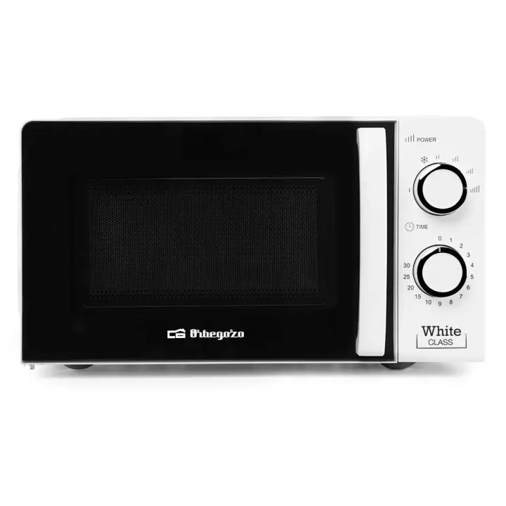 Orbegozo MI 2115 - Microondas Con 20 Litros De Capacidad, 6 Niveles De Funcionamiento, Temporizador Hasta 30 Minutos, 700 W, Blanco - 1