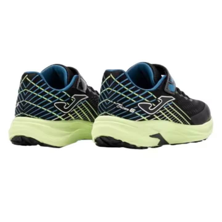 Zapatillas Joma Super Cross Jr 2531 Negro Lima Infantil - 1