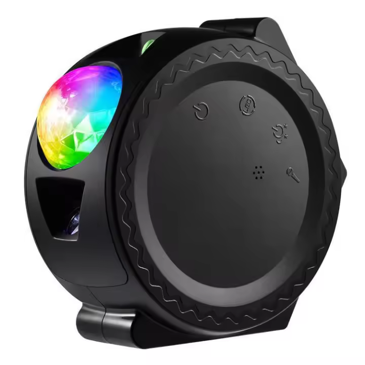 SOMY Proyector de cielo estrellado, lámpara de proyector LED 3 en 1, proyector dinámico para el hogar inteligente, luz nocturna de galaxia, decoración de la habitación de cine en casa para bebés y niños (negro) - 1