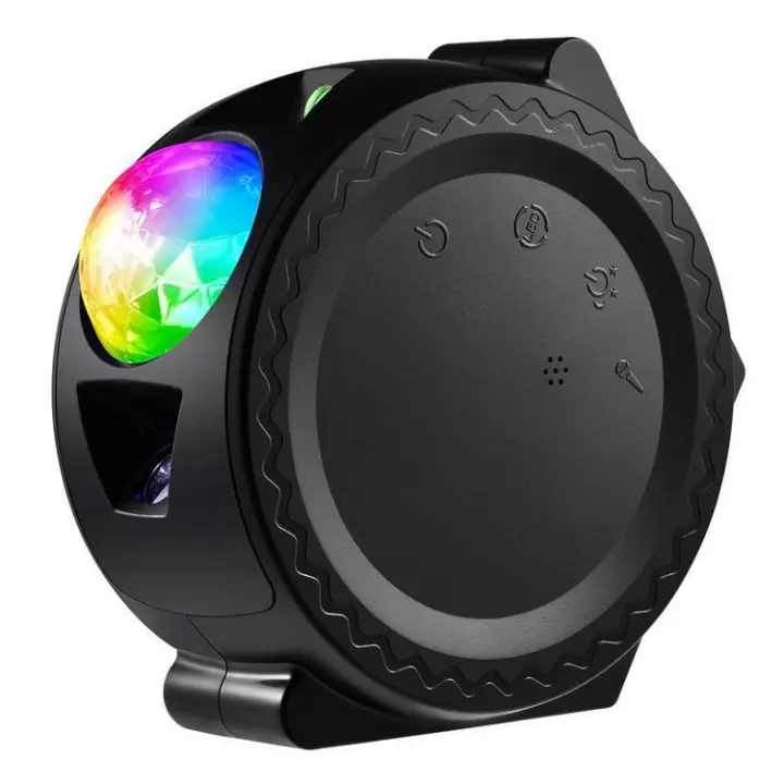 SOMY Proyector de cielo estrellado, lámpara de proyector LED 3 en 1, proyector dinámico para el hogar inteligente, luz nocturna de galaxia, decoración de la habitación de cine en casa para bebés y niños (negro) - 1
