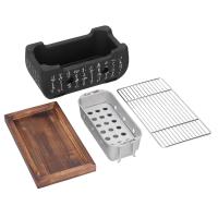 Parrilla De Barbacoa Japonesa Portátil Accesorios Para Horno De Carbón De Aleación De Aluminio Para Uso Doméstico - details 3